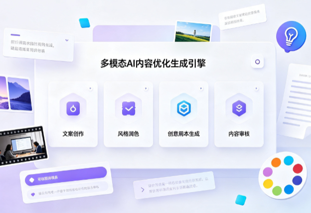 玉泉区AI智能内容优化创新 多模态生成技术丰富数字内容创作生态