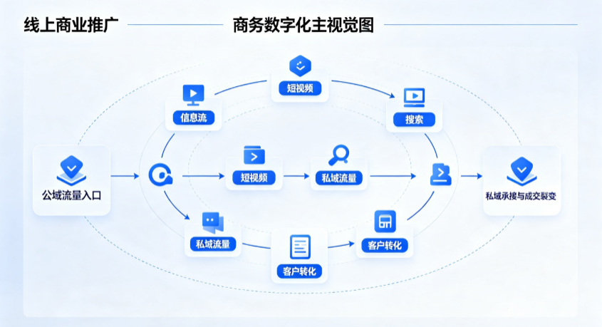 玉泉区线上商业推广怎么做？全域流量闭环搭建与低成本转化实战指南
